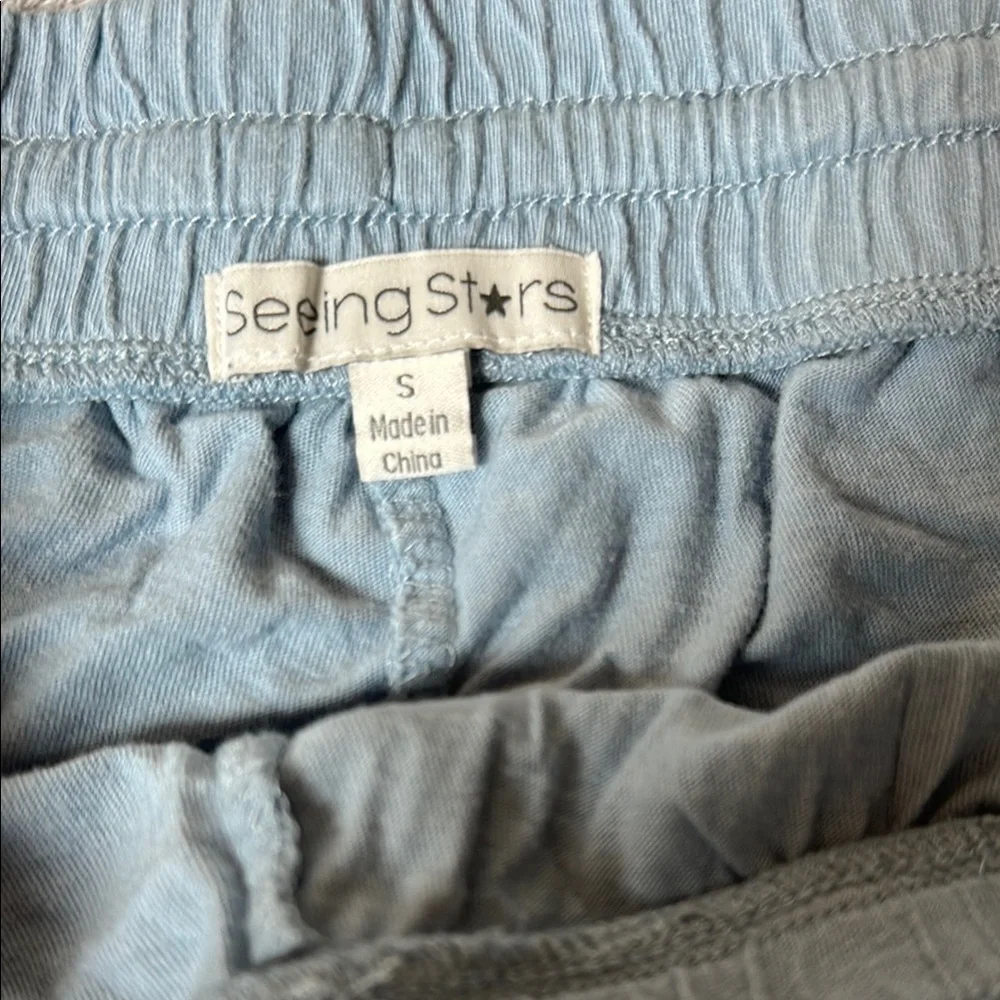 Seeing Stars Light Blue Lounge Pants
